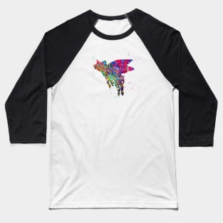 Flying Pig Baseball T-Shirt